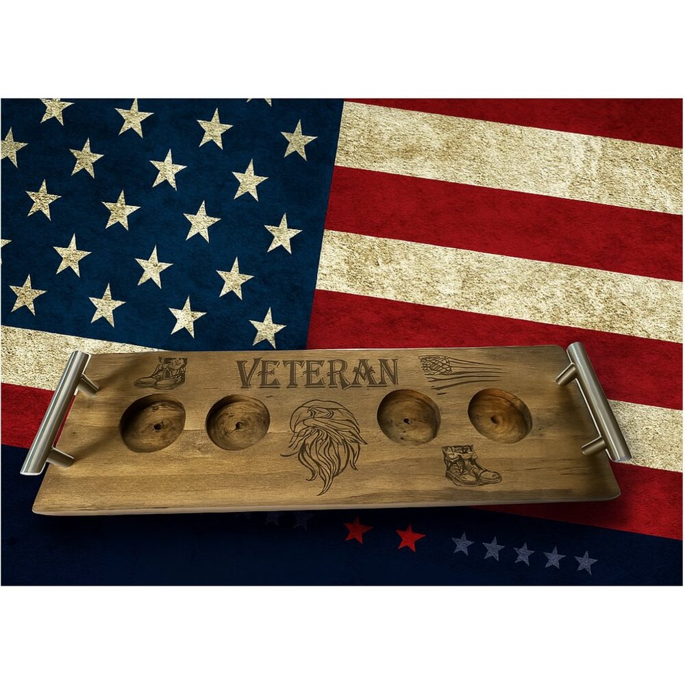Bourbon Flight Board Flights Bourbon Pine Wood Serving Trays Tasting Boards